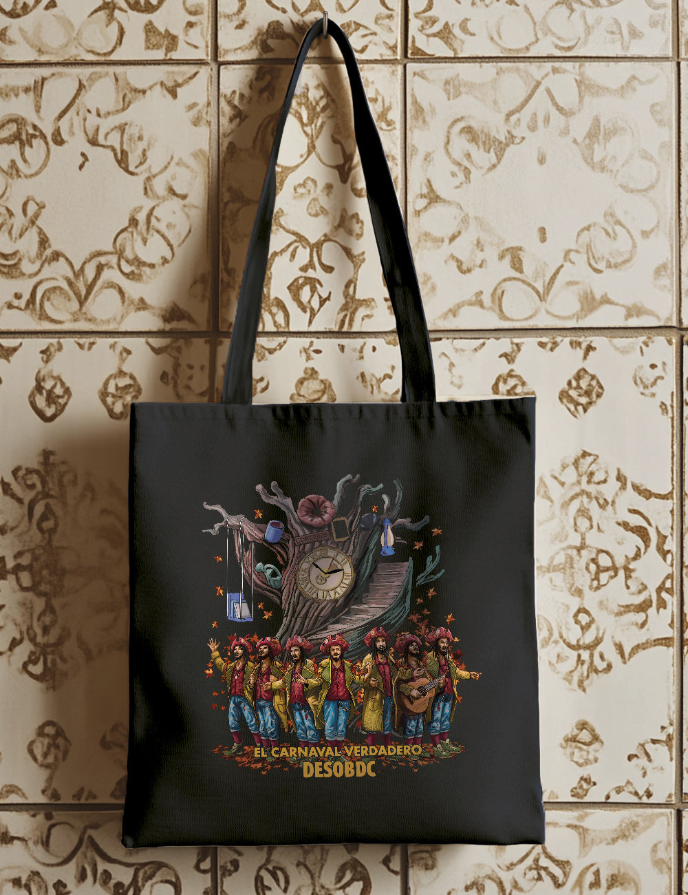Bolsa Asas El Carnaval verdadero DESOBDC