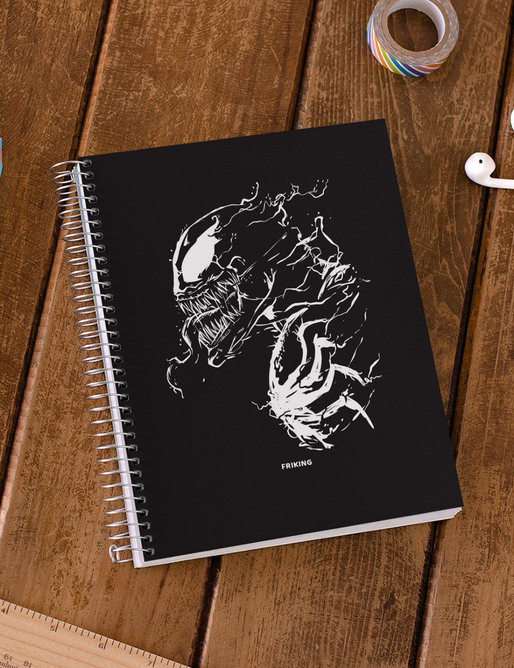 Cuaderno black alien