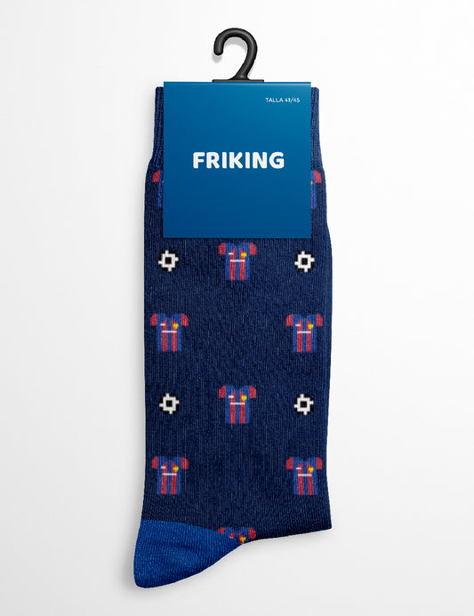 Calcetines Friking - Equipo Rojo y Azul 41-45