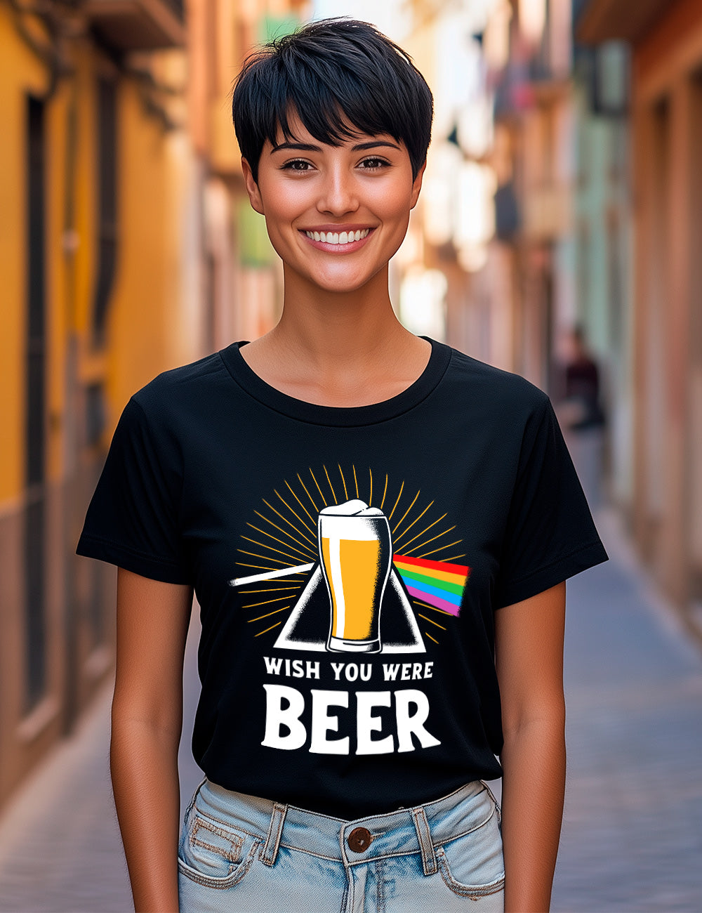 I wish you were beer