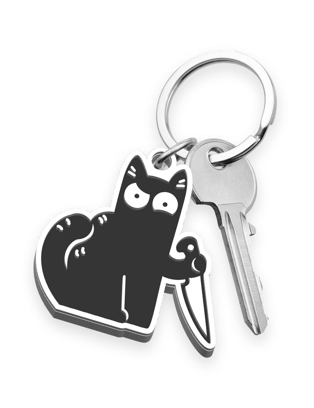 LLavero Friking Black Cat