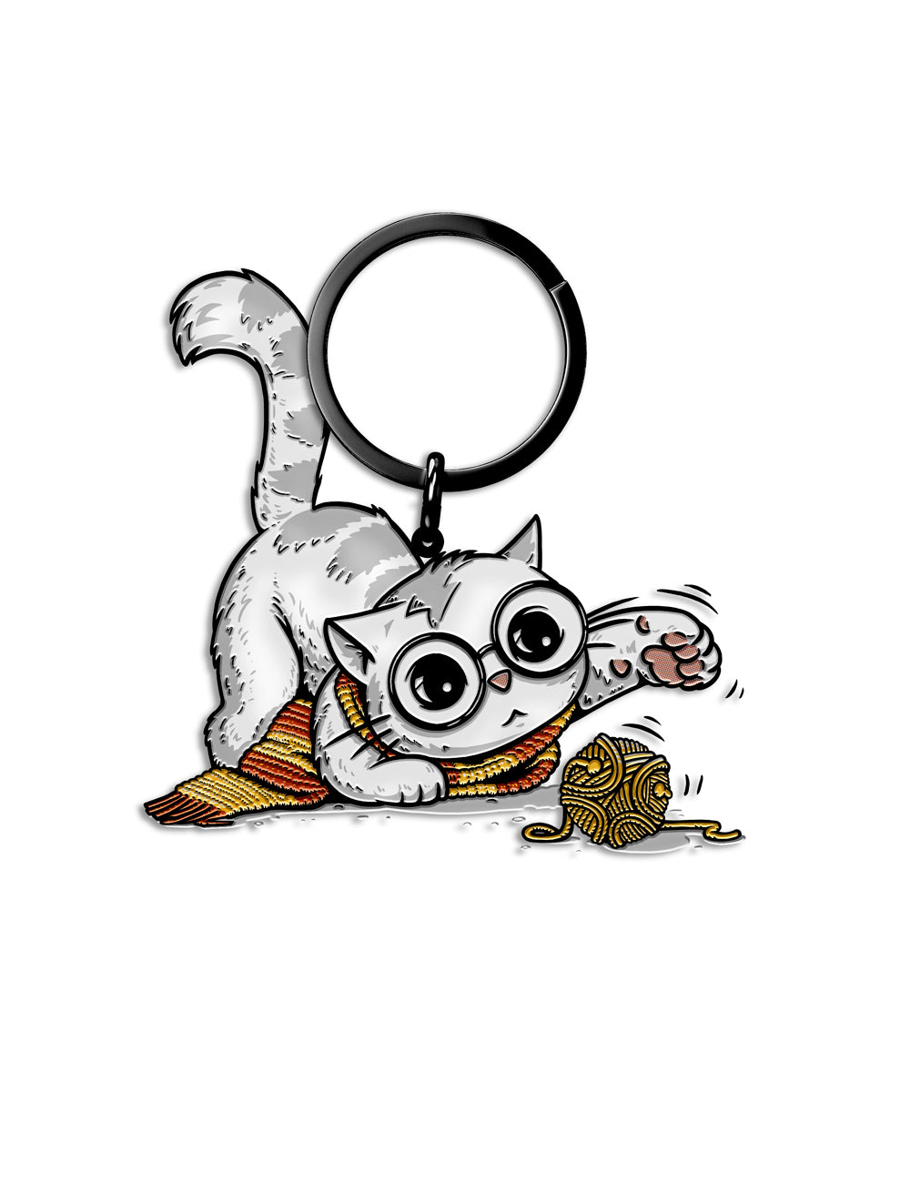 LLavero metálico MagiCat