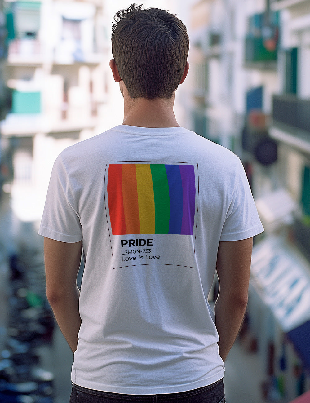 Pride Colors Delante y Espalda