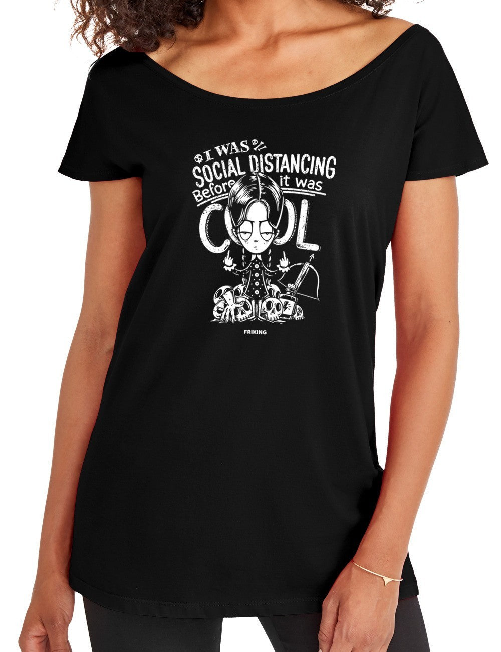 I was social distancing
