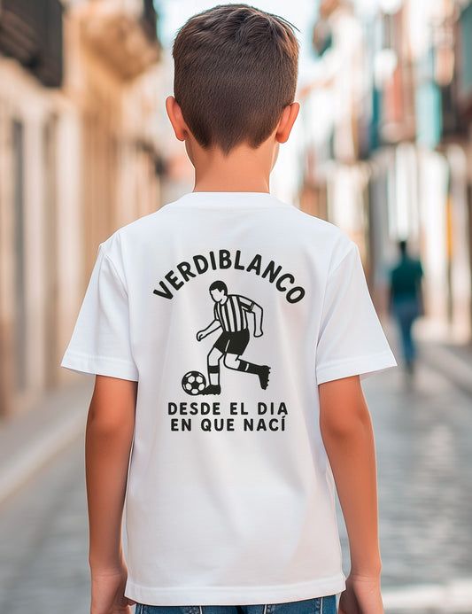 Verdiblanco desde que nací NIÑO