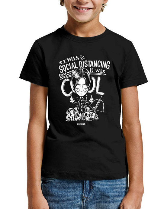 I was social distancing