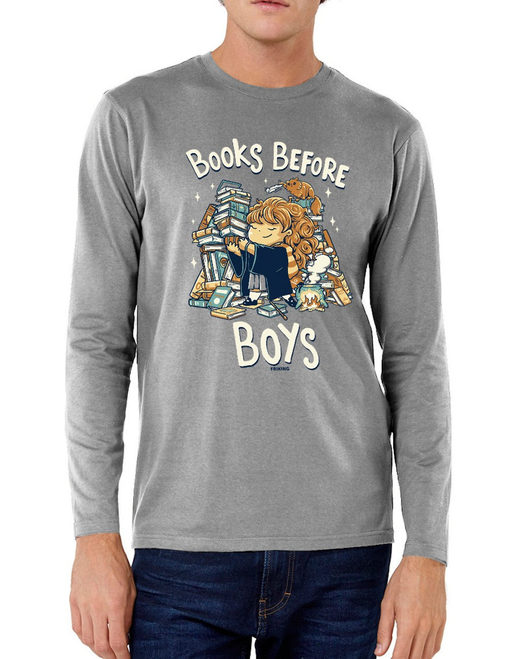 Books before boys