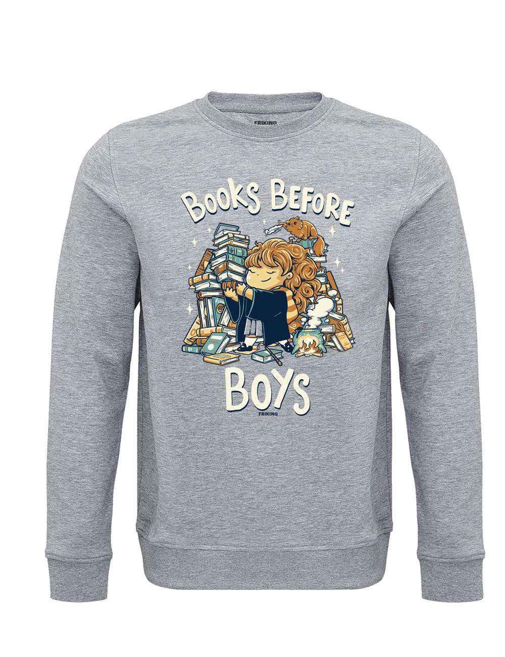 Books before boys