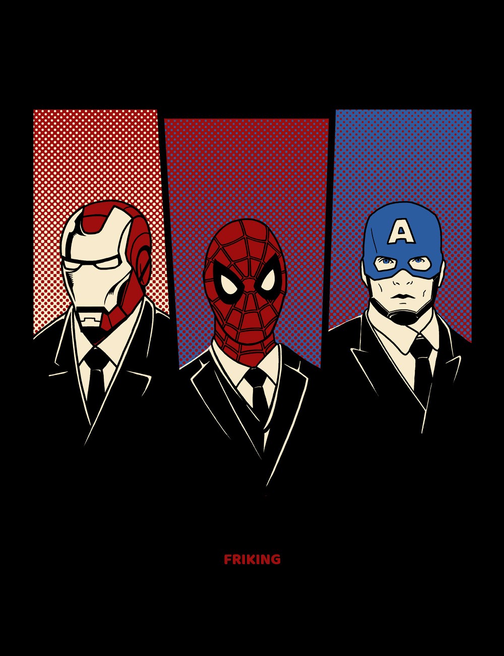 Heroes in suit
