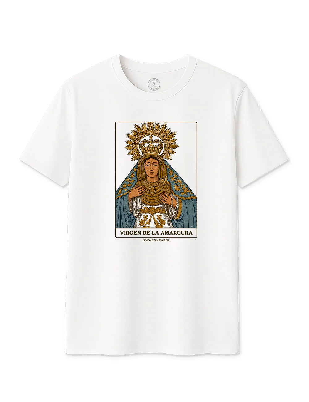 Camiseta Virgen de la amargura SS. 2026. L1398