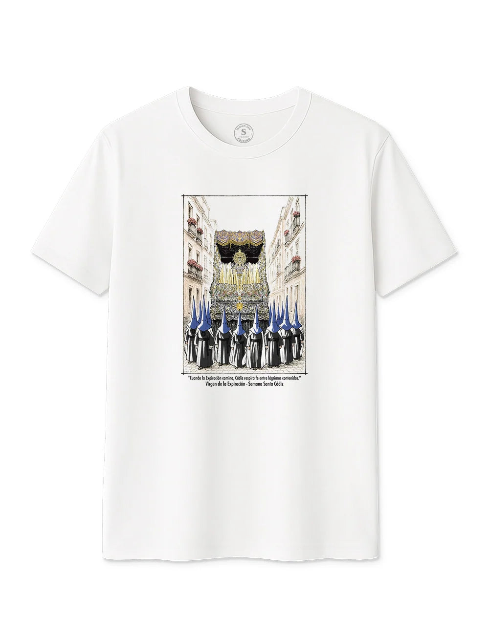 Camiseta Virgen de la Expiración de Cádiz. L410
