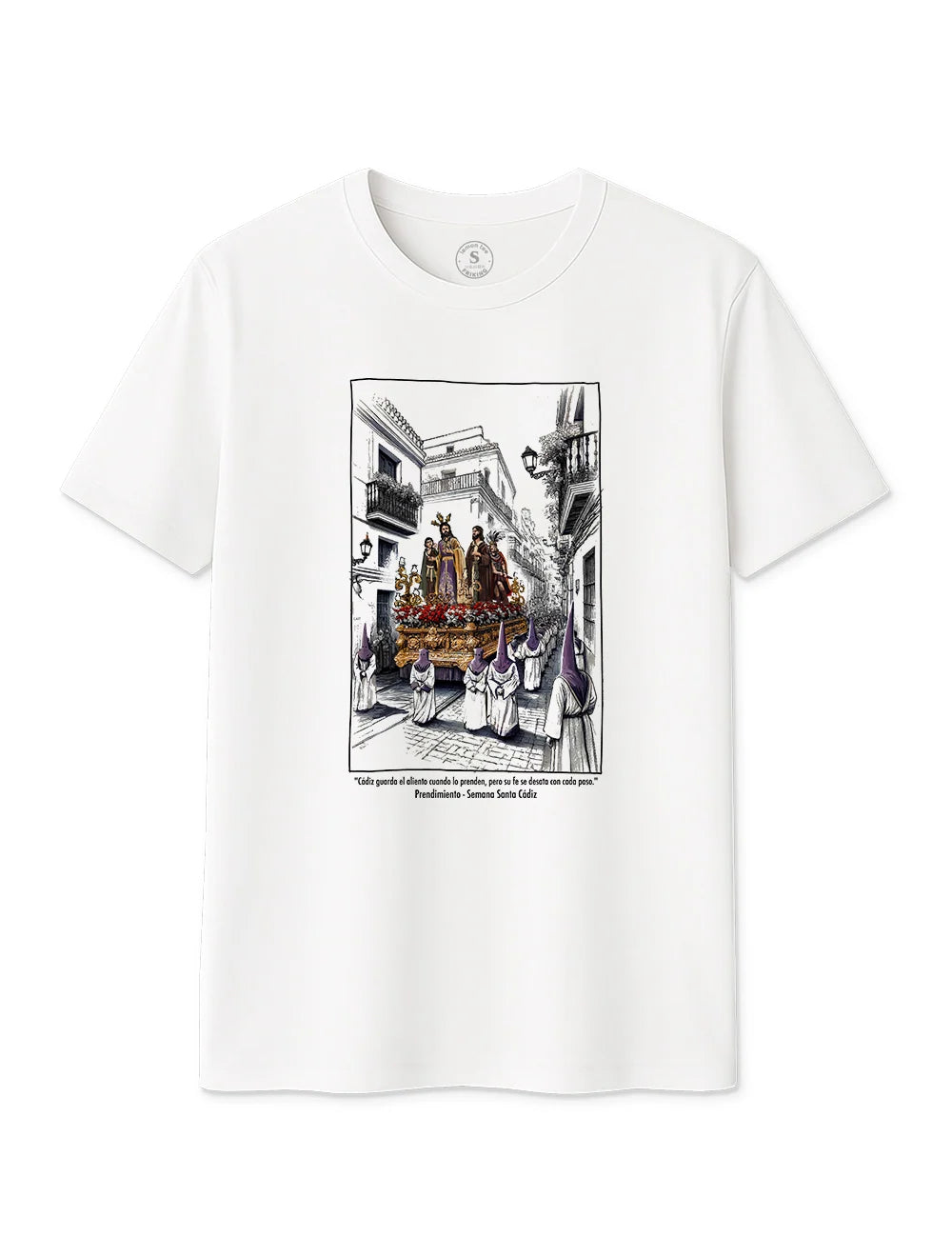 Camiseta Prendimiento. Cádiz. L411