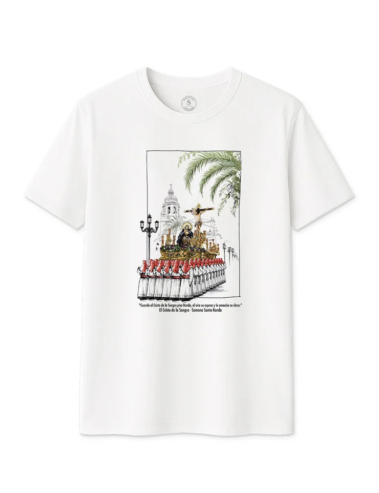 Camiseta Cristo de la Sangre. Ronda. L423