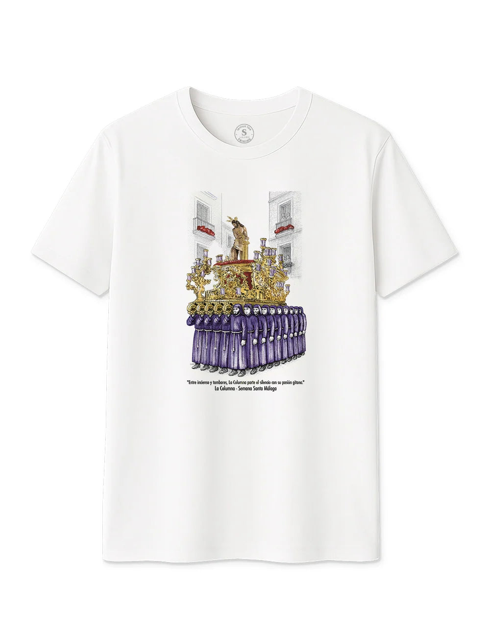 Camiseta La Columna. Málaga. L455