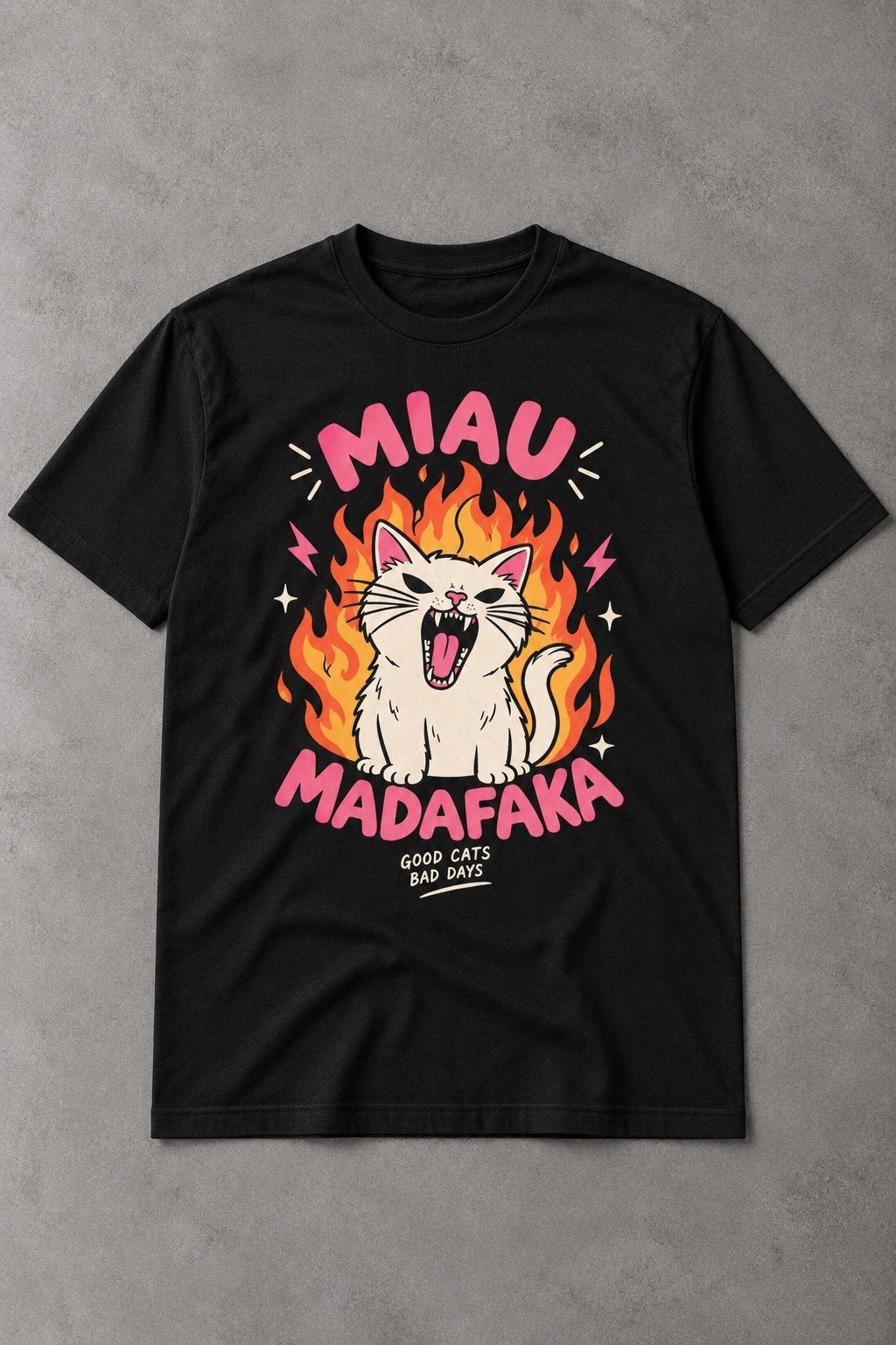 Camiseta Miau Madafaka