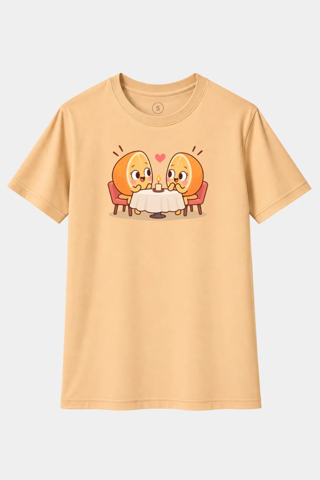Camiseta Media Naranja – Humor Romántico, Juego de Palabras y Diseño Divertido