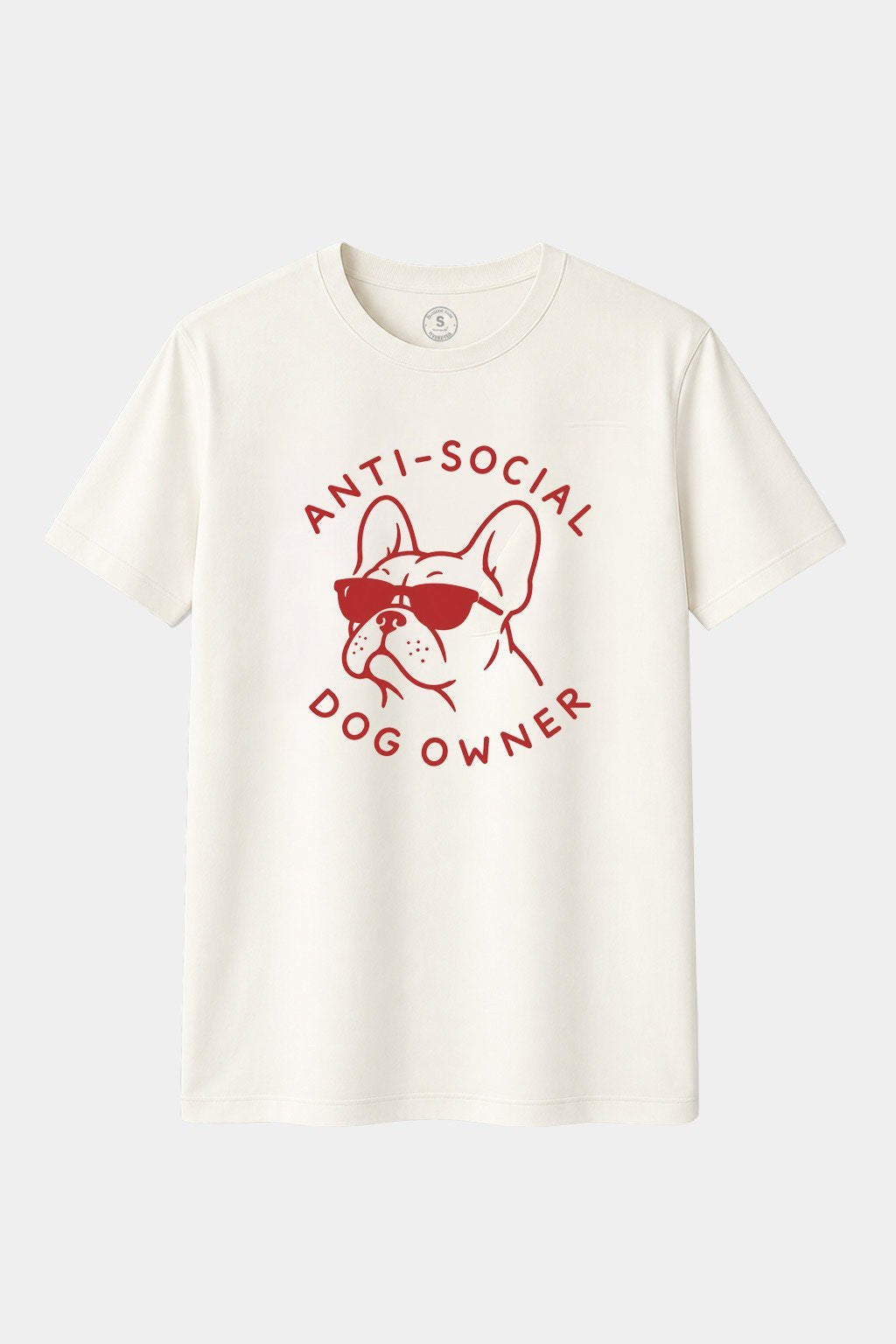 Camiseta Anti-Social Dog Owner – Mi perro sí, la gente ya veremos