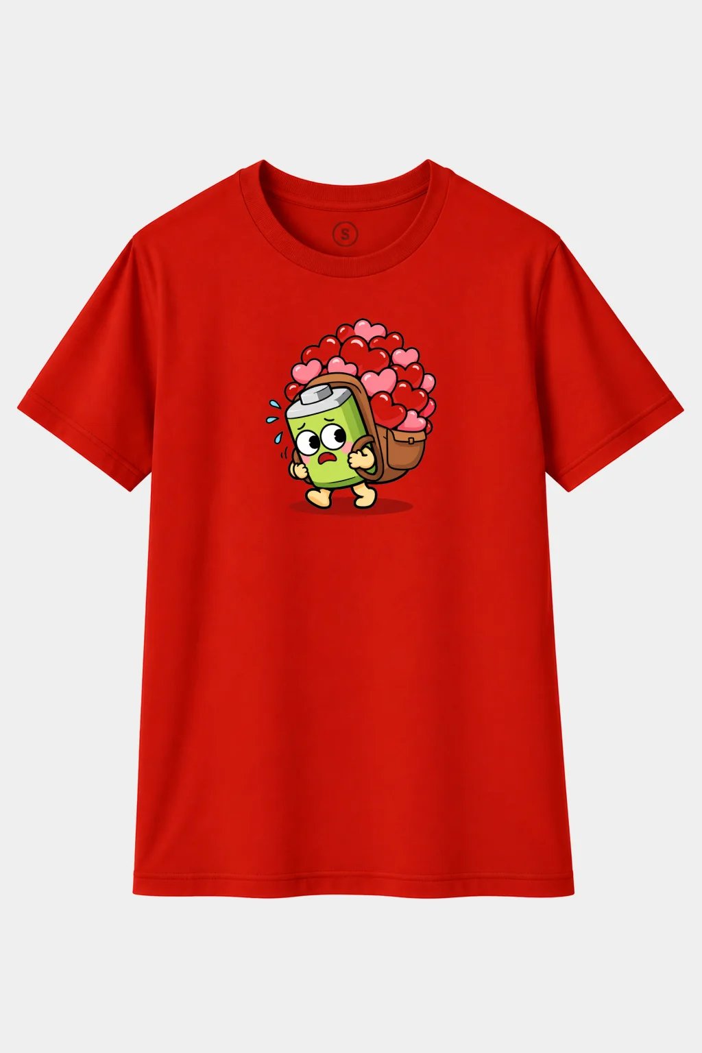 Camiseta Carga Emocional – Demasiado Amor Encima