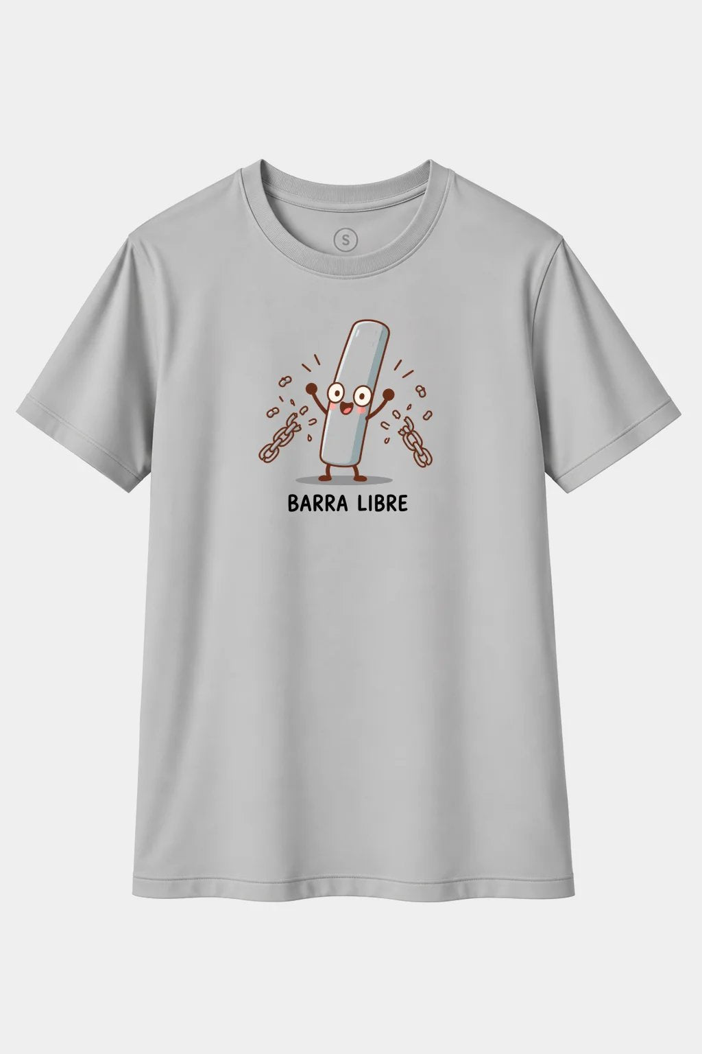 Camiseta Barra Libre – Humor Divertido y Juego de Palabras