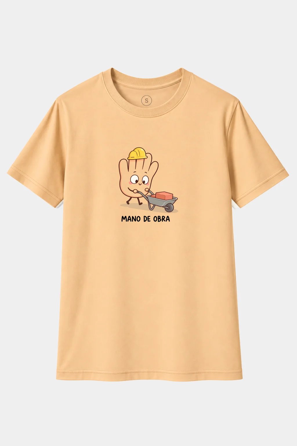 Camiseta Mano de Obra – Diseño Divertido de Construcción