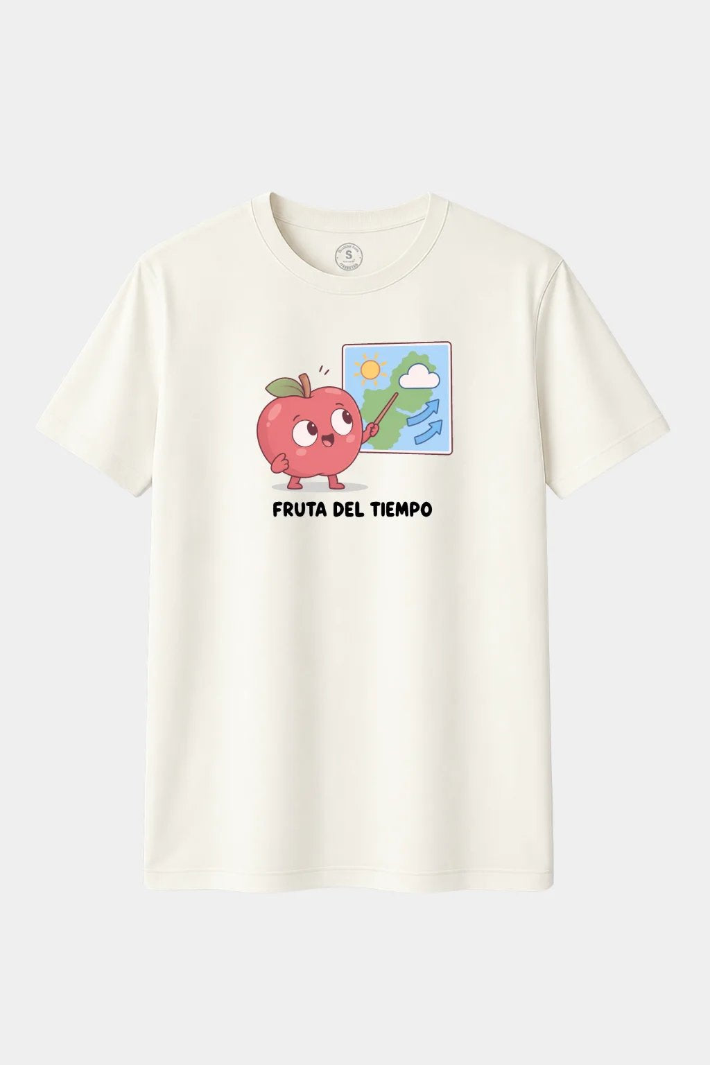 Camiseta Fruta del Tiempo – Humor, Juegos de Palabras y Diseño Divertido