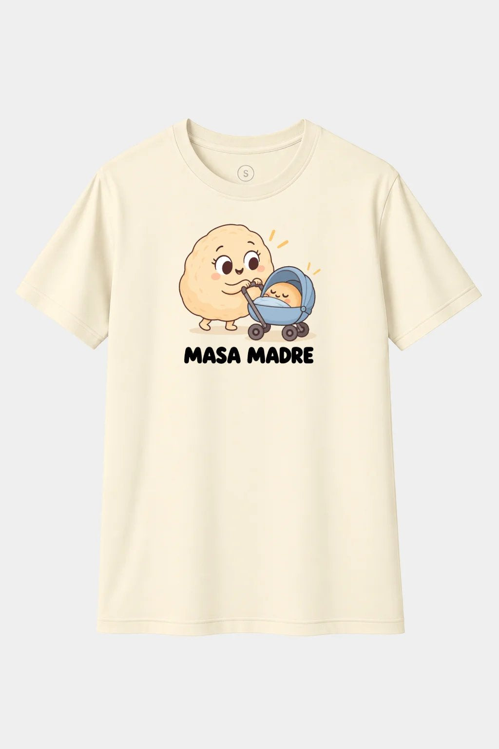 Camiseta Masa Madre de Paseo – Humor, Juego de Palabras y Diseño Divertido