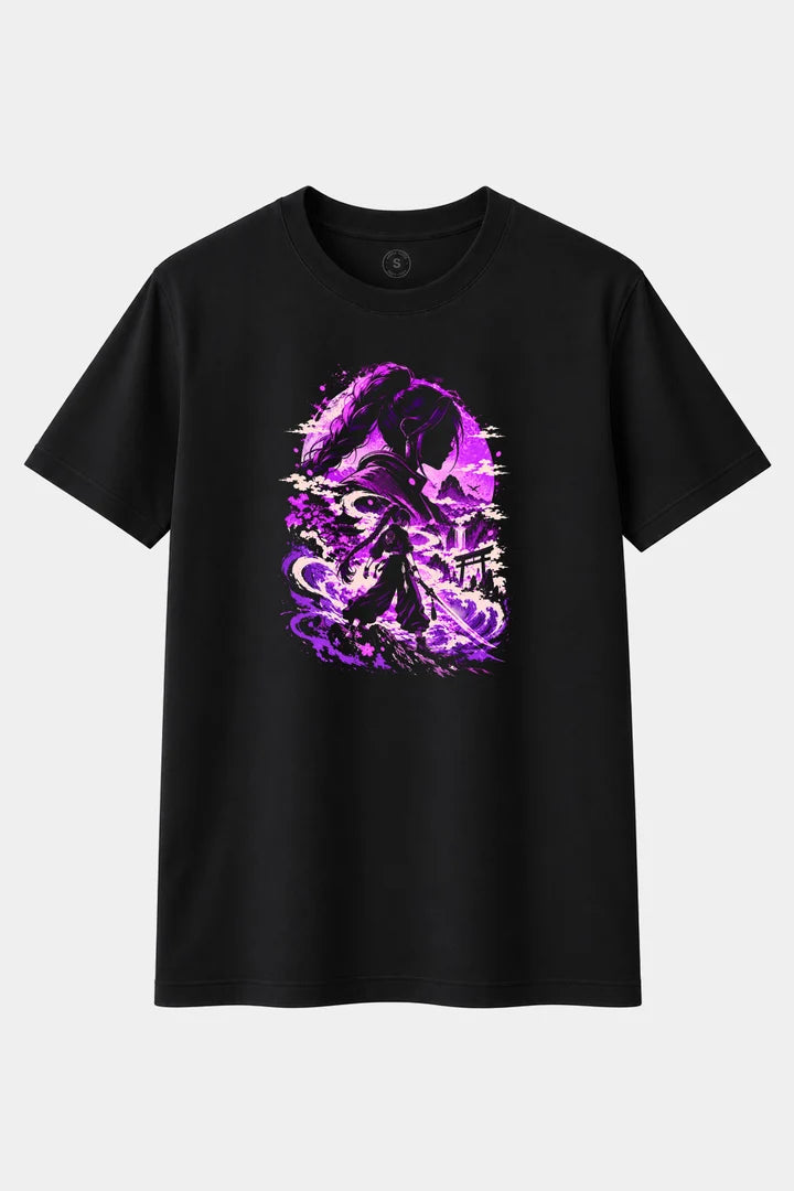 Camiseta Guerrera Morada Niño