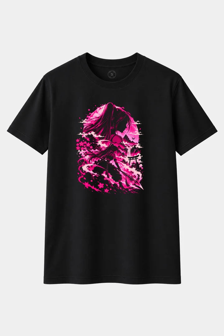 Camiseta Guerrera Fucsia Niño