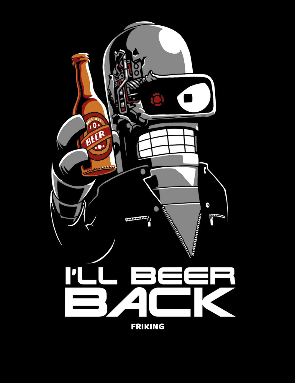 Gymsacks divertido I´ll beer back- Friking.es