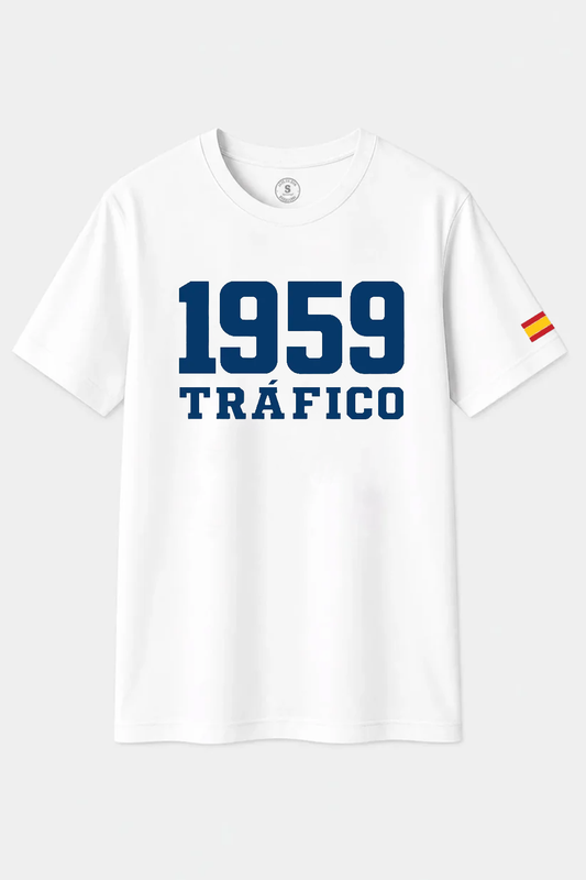 Camiseta Guardia Civil Tráfico 1959 – Blanca