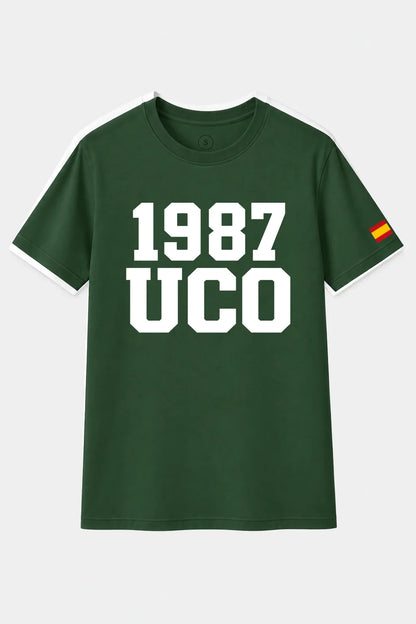 Camiseta Guardia Civil UCO 1987 – Verde botella