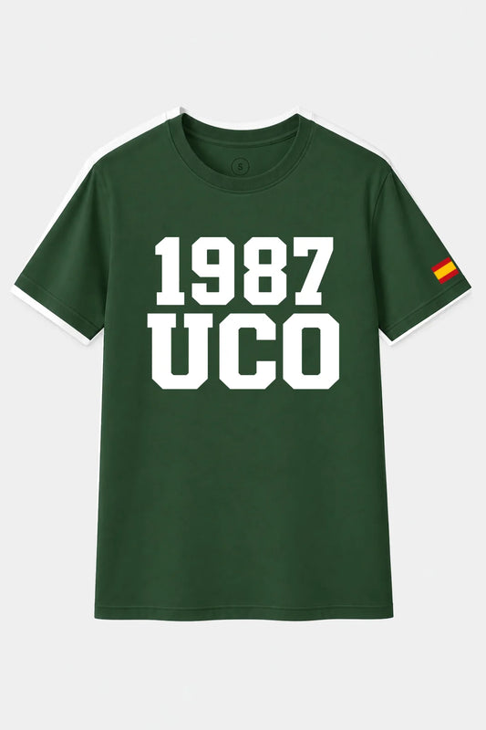 Camiseta Guardia Civil UCO 1987 – Verde botella