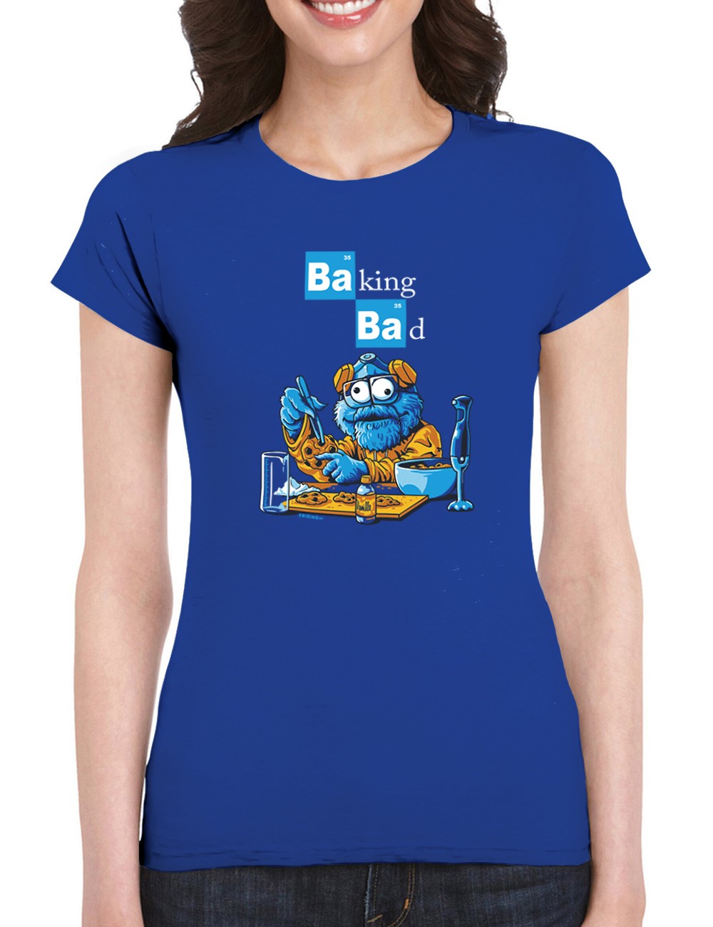 Camiseta original mujer Baking Bad Friking.es