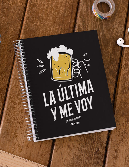 Cuaderno la ultima y me voy