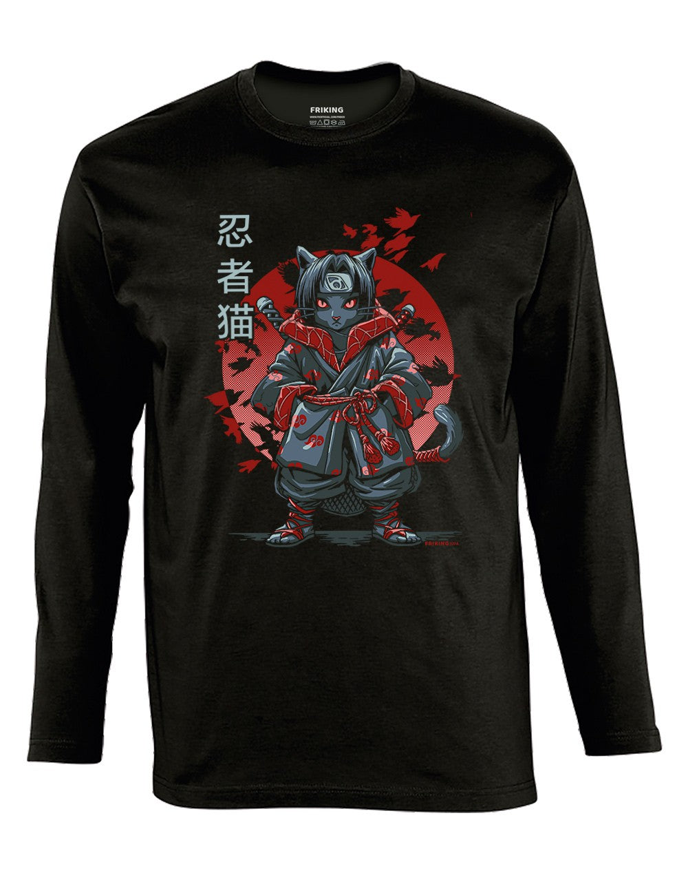 Icatchi Camiseta original para hombre manga larga Icatchi – Friking.es