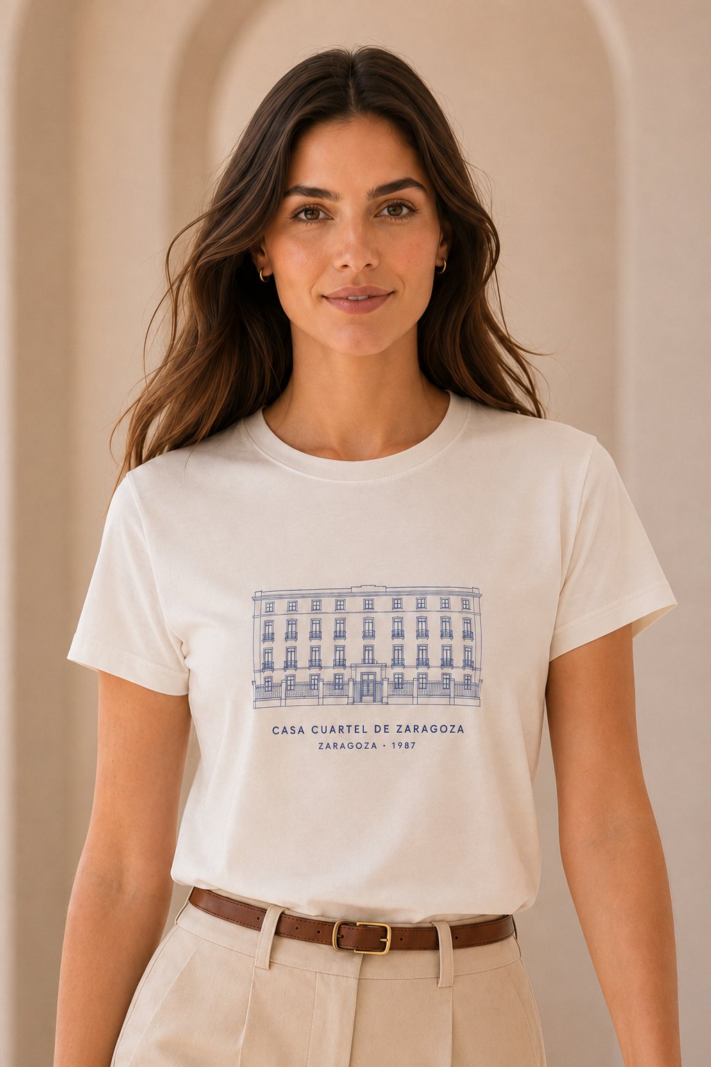 Camiseta Guardia Civil Casa Cuartel de Zaragoza