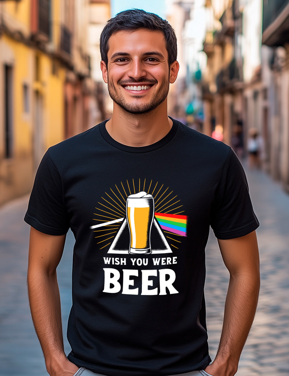 I wish you were beer 