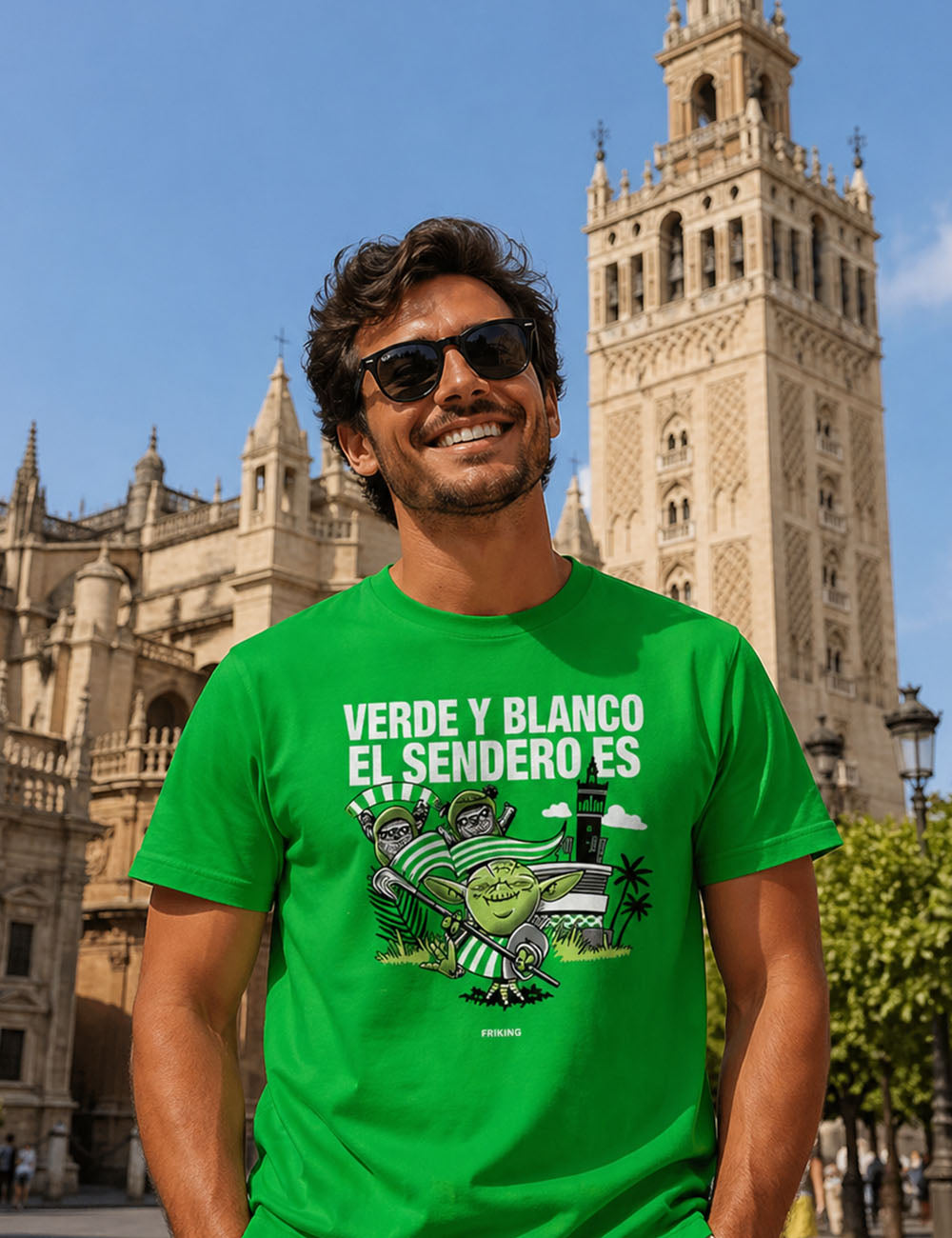 Verde y blanco el sendero es - 153