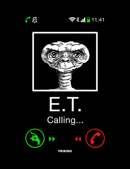  E.T. calling 