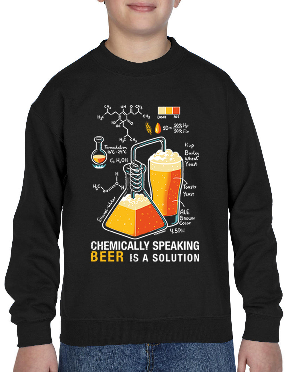 Beer is a solution