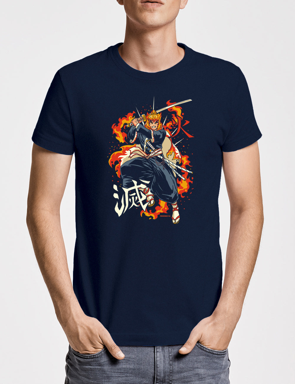 Flames samurai