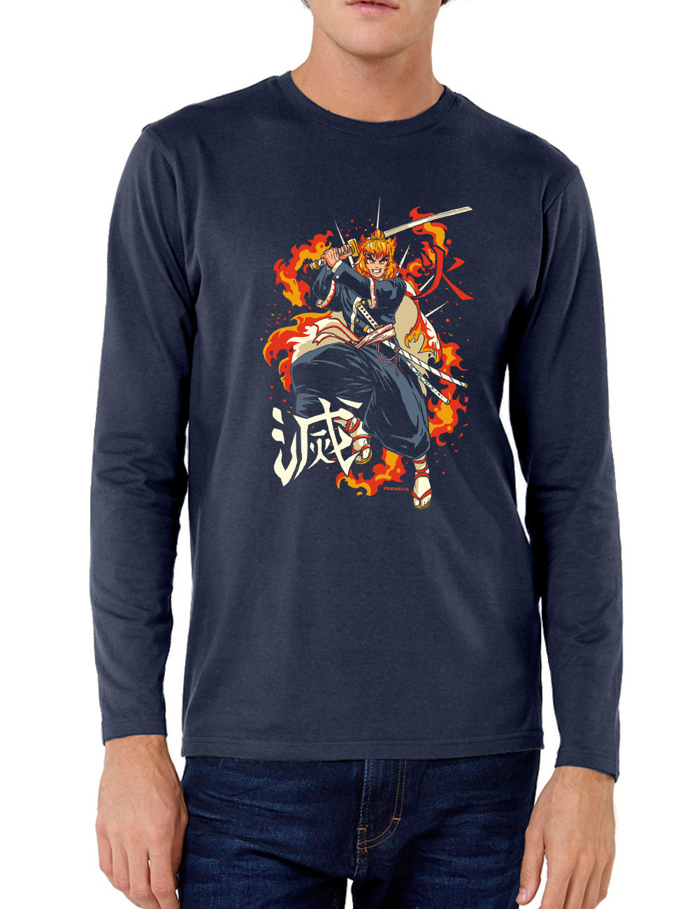 Flames samurai