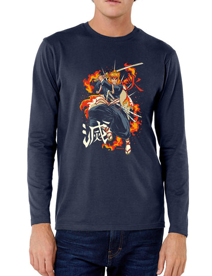 Flames samurai