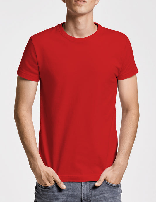 Camiseta manga corta Hombre (Rojo)