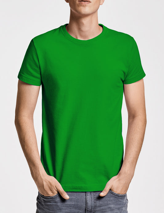 Camiseta manga corta Hombre (Verde Grass)