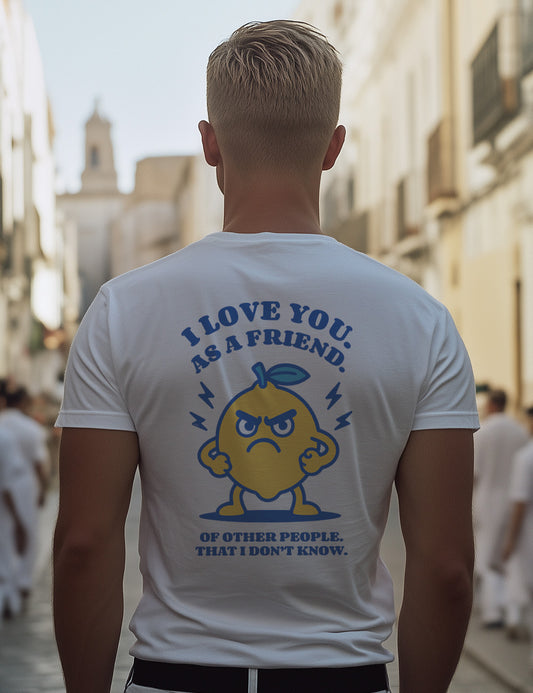 I like you as friend