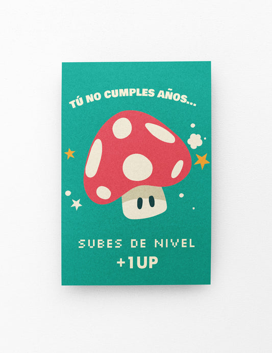 Subes de nivel - Tarjeta