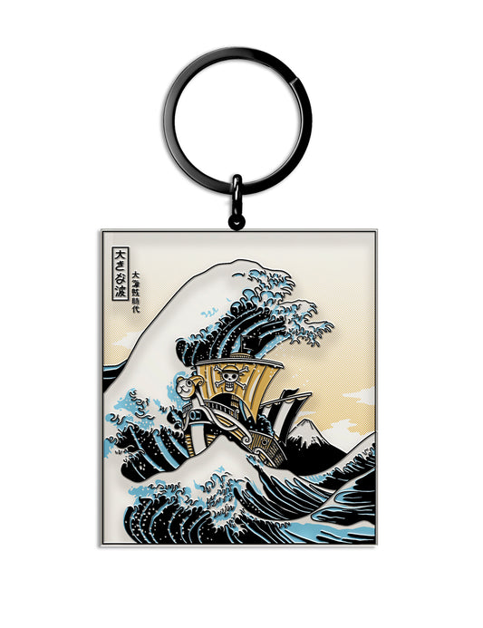 LLavero metálico Kanagawa Pirate