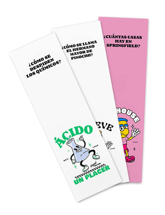 Marcapáginas Pack 3 (3 Unidades)