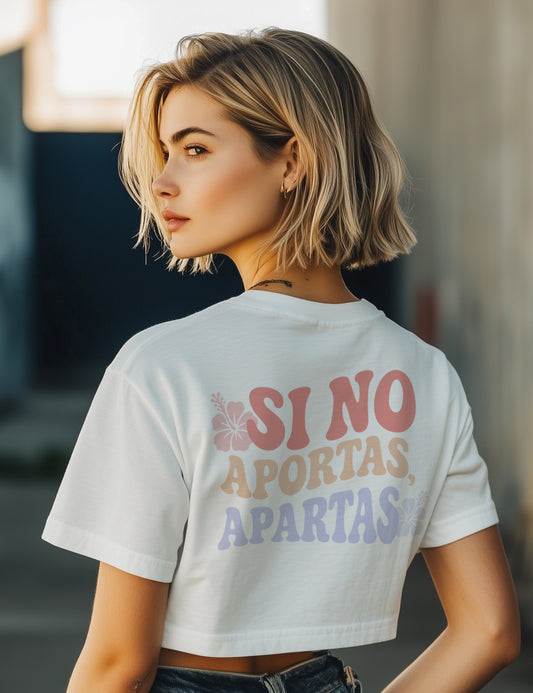 Si no aportas aparta  CROP